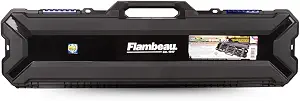 Flambeau Outdoors 4455BB Rod Bunk Box, Portable Fishing Rod Storage, Black