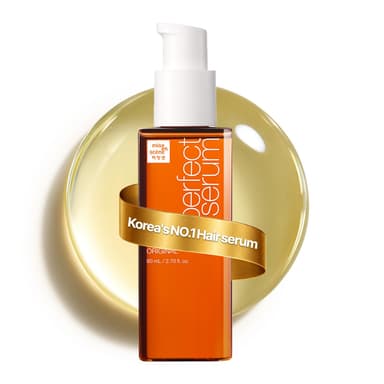 Mise En Scene Perfect Serum Original - Heat Protectant Hair Oil for Frizzy & Dry | Argan Oil | Visibly Smooths & Softens | Add Shine All Hair Types | Damage Repair | Fruity Floral Scent, 2.7 Fl Oz. Original Serum 2.71 Fl.Oz.