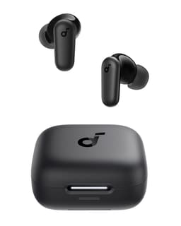 Soundcore P30i by Anker Noise Cancelling Earbuds, Strong and Smart Noise Cancelling, Powerful Bass, 45H Playtime, 2-in-1 Case and Phone Stand, IP54, Wireless Earbuds, Bluetooth 5.4 (Black)