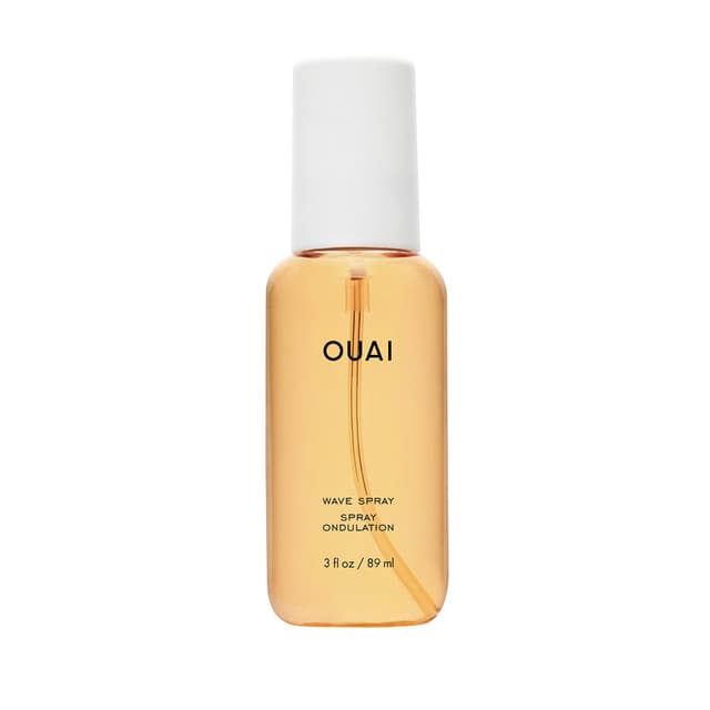 OUAI Travel Size Wave Spray - Texture Spray for Hair with Coconut Oil and Rice Protein - Adds Texture, Volume & Shine for Beach Waves - Paraben Free, Safe for Color & Keratin-Treated Hair (3 fl oz) 3 Fl Oz (Pack of 1)