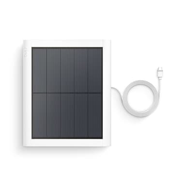 Ring Solar Panel (2nd Generation), 4W for Outdoor Cam Plus, Outdoor Cam (Stick Up Cam), Stick Up Cam Pro, Spotlight Cam Plus, Spotlight Cam Pro - White 1 Solar White