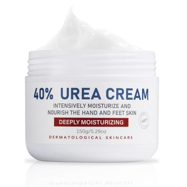 OUKEYA Urea Cream 40 Percent,Foot & Hand Cream for Dry Cracked,Urea Lotion for Feet Maximum Strength 5.29Oz-1P