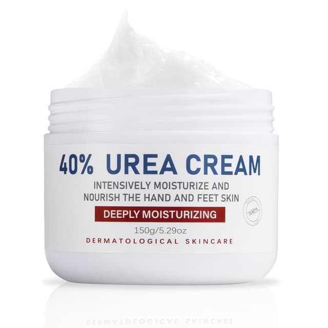 OUKEYA Urea Cream 40 Percent,Foot & Hand Cream for Dry Cracked,Urea Lotion for Feet Maximum Strength 5.29Oz-1P