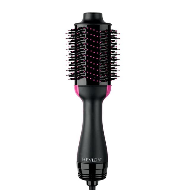 REVLON One-Step Volumizer Hair Dryer and Styler – Easy Salon-Style Blowouts – Less Frizz, More Shine, and Reduced Heat Damage, for All Hair Types and Lengths (Black) Black 1.0 VOLUMIZER