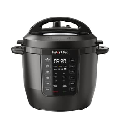 Instant Pot 6QT RIO 7-in-1 Multi-Cooker, Pressure Cooker, Slow cook, Sauté, Steam, Rice Maker, Yogurt, & Warmer, Black, 6 Quarts Black 6 Quarts