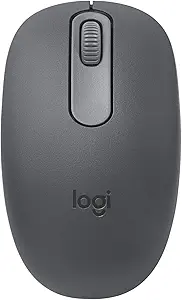 Logitech M196 Bluetooth Wireless Mouse, Compact and Portable Mouse for Laptops, Tablets and More, 12-Month Battery, Smooth Tracking, Compatible with PC and Mac, Windows and mac OS - Graphite