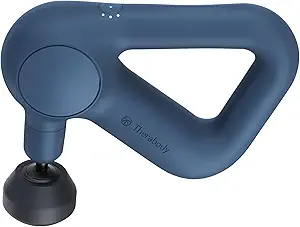 Thera Gun Therabody Relief Handheld Percussion Massage Gun - Easy-to-Use, Comfortable & Light Personal Massager for Every Day Pain Relief Massage Therapy in Neck, Back, Leg, Shoulder and Body (Navy)