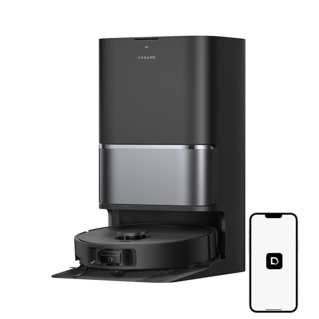 DREAME L40 Ultra Gen 2 Robot Vacuum and Mop with 25,000Pa Suction, Extendable Side Brush and Mop, All-in-One Self-Emptying & Cleaning Dock, Voice & App Control, Black Black L40 Ultra Gen 2
