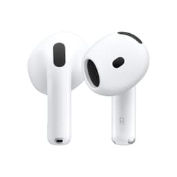 Apple AirPods 4 Wireless Earbuds, Bluetooth Headphones, Personalized Spatial Audio, Sweat and Water Resistant, USB-C Charging Case, H2 Chip, Up to 30 Hours of Battery Life, Effortless Setup for iPhone Without Active Noise Cancellation Without AppleCare+