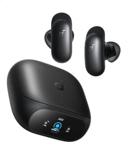Soundcore Liberty 5 Pro,Guinness World Records-Certified Call Quality,Anker Thus™ AI Chip,Active Noise Cancelling Wireless Earbuds,Crystal-Clear Calls for Commute,Noisy Environments Midnight Black Liberty 5 Pro
