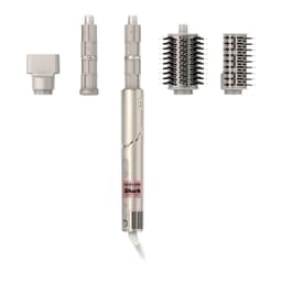 Shark FlexStyle Air Styling & Drying System, Powerful Hair Dryer Brush & Multi-Styler with Auto-Wrap Curlers, Paddle Brush, Oval Brush, Concentrator Attachment, Stone, HD430 Flexstyle-Straight & Wavy Hair