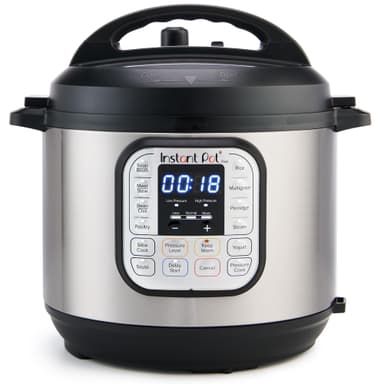 Instant Pot Duo 7-in-1 Electric Pressure Cooker, Slow Cooker, Rice Cooker, Steamer, Sauté, Yogurt Maker, Warmer & Sterilizer, Includes App with Over 800 Recipes, Stainless Steel, 8 Quart 8 Quarts