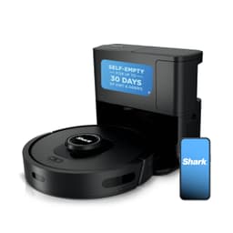 Shark AV2501S AI Ultra Robot Vacuum, with Matrix Clean, Home Mapping, 30-Day Capacity HEPA Bagless Self Empty Base, Perfect for Pet Hair, Wifi, Dark Grey Matrix Clean Auto Empty (30 Days)